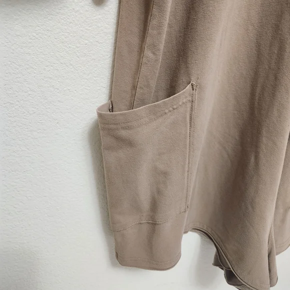 Free People FP Movement Women's Hot Shot Tee Romper Tan Jumpsuit Mocha Latte - Picture 6 of 16